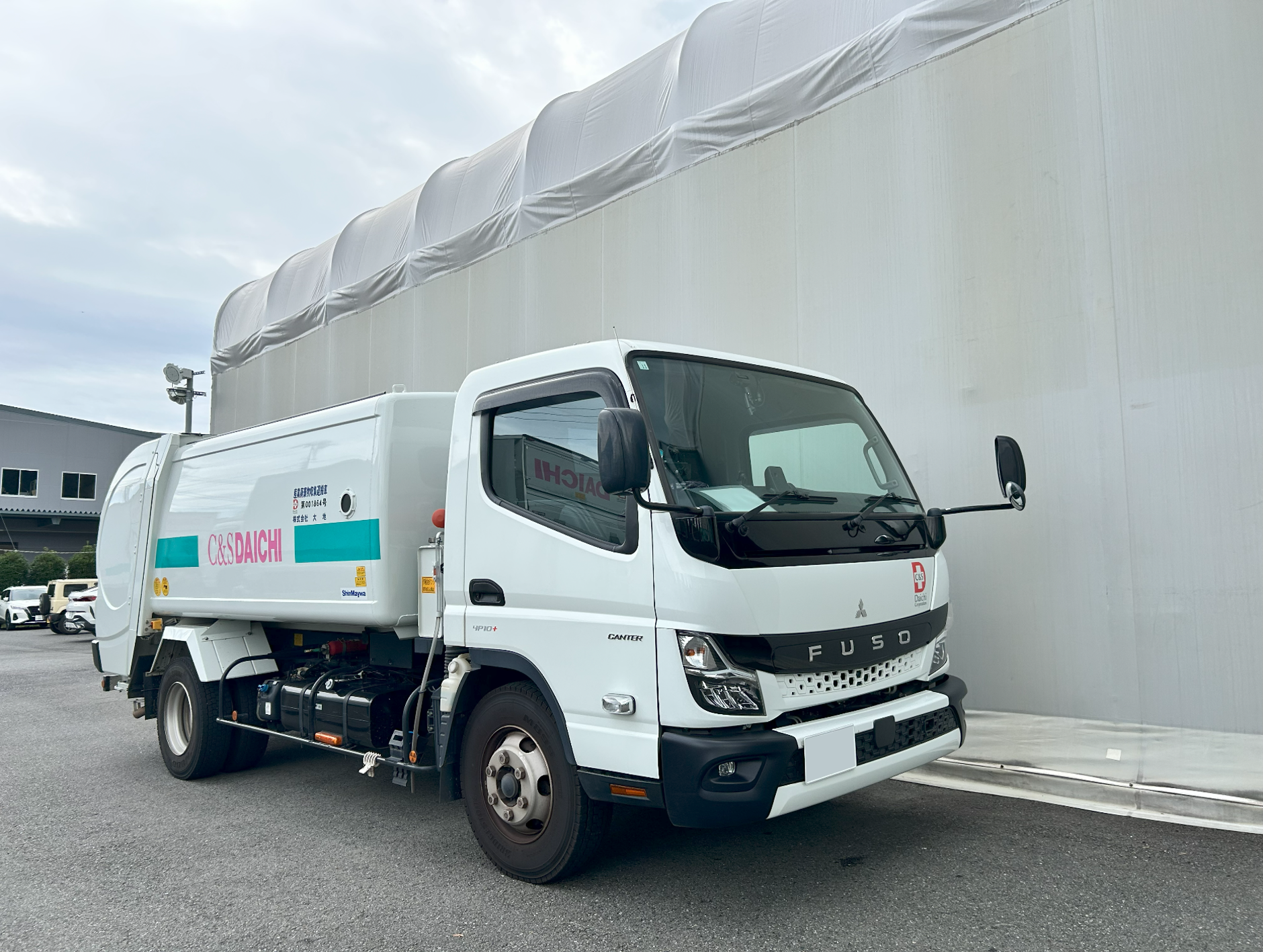 3ｔパッカー車の写真